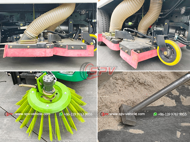 JMC 5 CBM Powder Removal Truck - Broom Details Show